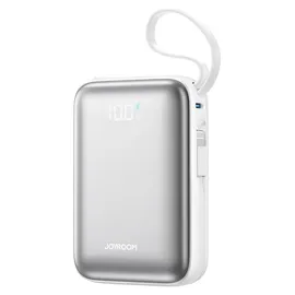 Joyroom JR-PBF29 20000mAh 22,5W Powerbank mit Doppelkabel Weiß
