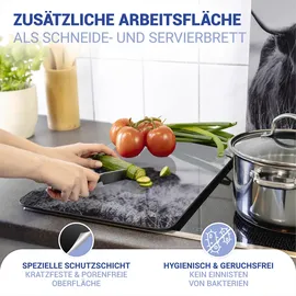 Wenko Herd-Abdeckplatte 2er Set grau