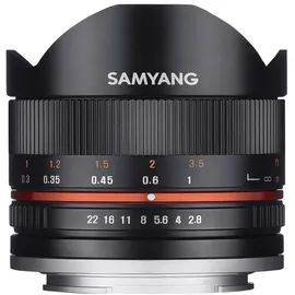 Samyang 8mm F2,8 Fisheye UMC II Sony E schwarz