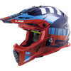 MX437 Fast Evo xcode matt fluo orange blue