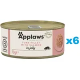Applaws Thunfisch und Lachs in Gelee 6 x 70 g
