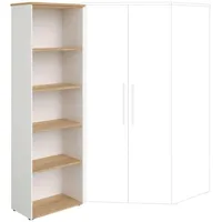 Paidi Oscar Bücherregal 64,2 x 40,2 x 206 cm Weiß