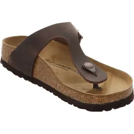 Birkenstock Gizeh Nubukleder geölt schmal habana 35