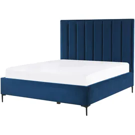 Beliani Sezanne 140 x 200 cm Blau