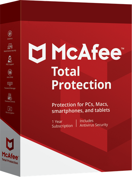 McAfee Total Protection 2024, 6 Geräte - 1 Jahr, Download