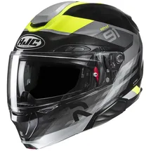 HJC Helmets RPHA 91 Madal Schwarz/Weiß/Neongelb XXL