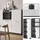 Vicco Küchenzeile R-Line 180 cm Weiß Hochglanz/Anthrazit