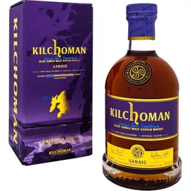 Kilchoman Sanaig Islay Single Malt Scotch 46% vol 0,7 l Geschenkbox