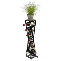 DanDiBo Ambiente Weinregal 80 cm Schwarz