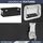 deluke DELUKE® Aluminiumbox mit Deckel Abschließbar Alubox Deichselbox Alu Anhängerbox Werkzeugkiste Transportbox Metallkiste, 60x23,5x23cm Schwarz