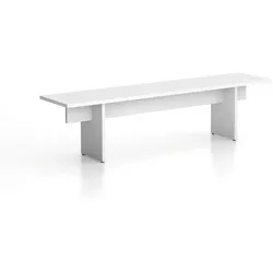 Bank SOLID, 1800 x 400 x 443 mm, weiß