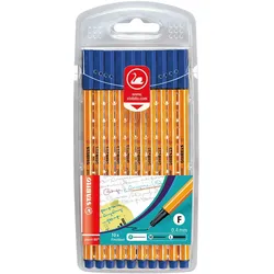 Fineliner - STABILO point 88 - 10er Pack - blau
