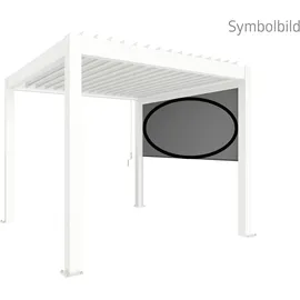 Biohort Sonnenschutzrollo BxHxT: 327 x 235 x 10 cm, weiß, verschiedene Größen", weiß, B:327cm H:235cm, Polyester, Polyvinylchlorid (PVC), Rollos,