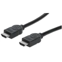 Manhattan 323192 HDMI 1.4 Kabel vernickelte Kontakte 1,0 m