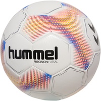 hummel hmlPRECISION Futsal - white/red/blue, Größe:4