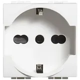 BTicino Schuko-Steckdose Weiß 1 St.