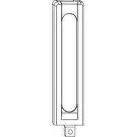 Maco - Multi lang Ecklager (Abdeckung) Fensterbeschlag DT130/PVC verkehrsweiß