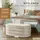 Blumtal Sitzhocker Blumtal Samt 45 x 42,5 x 110 cm Beige