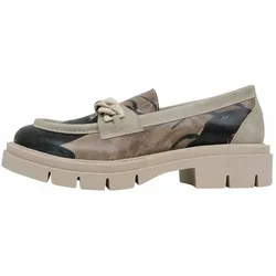 Loafer DOGO "Damen Cindy Petals Vegan Damen Slipper/ Halbschuhe / Female", Damen, Gr. 37, Normalschaft, grau, Lederimitat, Schuhe, Vegan
