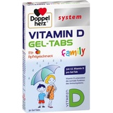 Doppelherz System Vitamin D Family Gel-Tabs 30 St.