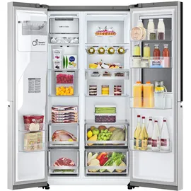 LG GSXV90BSDE Multi Door (635 l, 1790 mm hoch, Edelstahl)