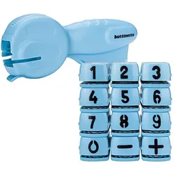 buttinette Locherset "Zahlen", 15 mm