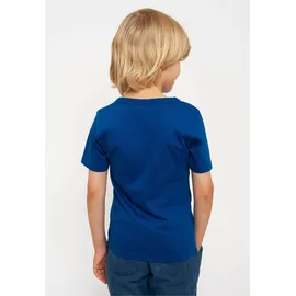 LOGOSHIRT T-Shirt LOGOSHIRT "Die Sendung mit der Maus", Mädchen, Gr. 152, blau, 100% Baumwolle, unifarben, normal, Rundhals, Shirts T-Shirt, mit coolem Print
