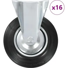 vidaXL Bockrollen 200 mm 16 Stk.
