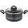 GSW Milano Grey Topf-Set 6-tlg. Kochtopf + Glasdeckel