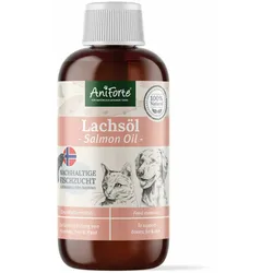 AniForte Lachsöl 250 ml | Lachsöl | Hunde, Katzen & Pferde
