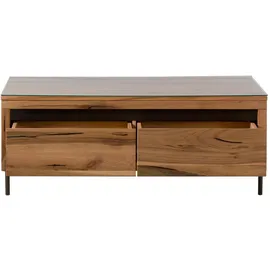 MASSIVMOEBEL24.DE Montreux Beige Wildeiche 120 x 67 x 45 cm