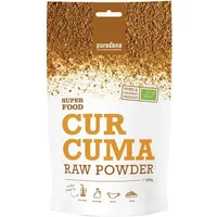 Purasana Bio Kurkuma 200g Gewürz Pulver - Curcuma für Golden Kurkuma-latte, Tumeric curcumin Tee, goldene latte Milch