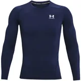 Under Armour HeatGear Armour langarm Funktionsshirt Herren 410 midnight navy/white XL