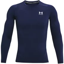 Under Armour HeatGear Armour langarm Funktionsshirt Herren 410 midnight navy/white XL