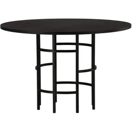 Livetastic Esstisch, Copenhagen Ø ca. 115 cm, Schwarz,