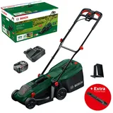 Bosch Akku-Rasenmäher Rotak 18V-32 inkl. 4,0 Ah Akku, Ladegerät, MulchKit