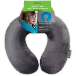 Worldpack Nackenkissen Memory Foam grau