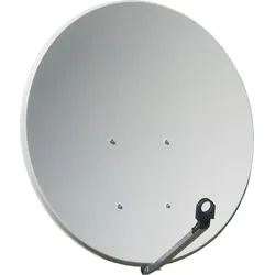 100 100 100 cm Stahl Sat-Spiegel  (Weiß) (Versandkostenfrei)