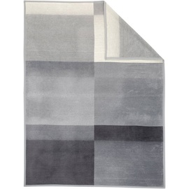 IBENA Wohndecke »Sorrento« Jacquard«, 352133-0 grau/schwarz B/L: 150 cm x 200 cm