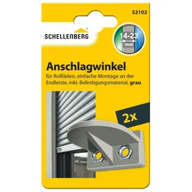 Schellenberg Anschlagwinkel für Rollladen, Endstopfen Rolladen stabil