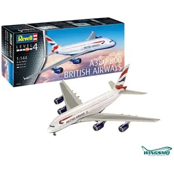 Revell Flugzeuge British Airways Airbus A380-800 1:144 03922