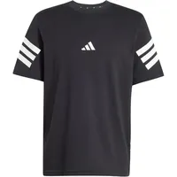 adidas Future Icons 3-Streifen Kurzarm-T-Shirt Black XL