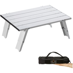 GRAND CANYON Tucket Micro Falttisch Roll Beistell Angel Tisch Bivy Camping Alu