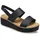 Crocs Brooklyn Matte Wrap Low Wedge Damen Black/Cashew 38
