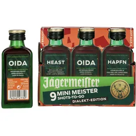 Jägermeister 9 x 0,02l