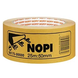 NOPI Fix doppelseitiges Klebeband 50,0 mm x 25,0 m, 1 Rolle