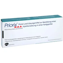 PRIORIX Masern Mumps Röteln P.u.LM H.Inj.L.i.e.FS. 1 St