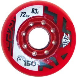 HYPER PRO 150 72mm/83a 4er Rollenset red/red