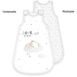 Herding Baby Schlafsack Sleeping Little Bear Weiß 70
