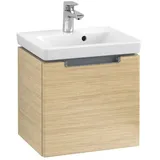 Villeroy & Boch V&B Waschtischunterschrank Subway 2.0 44x42x35,2cm, Griff chrom, nordic oak